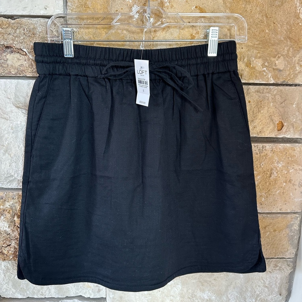 LOFT Black Women's Skirt
